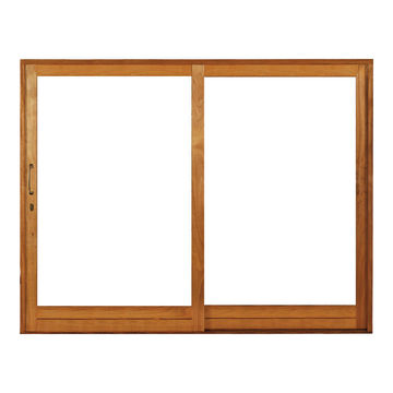 Sliding Door Hard Wood 1 Side Opening (OX) Full Pane-Left Hand Opening-w2383xh2125mm