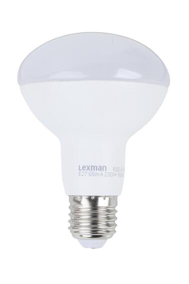 Lexman R80 E27 LED Reflector Light Bulb Warm White 8W