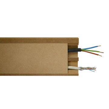Skirting MDF Cable Cover 18mm thick-110x2440mm
