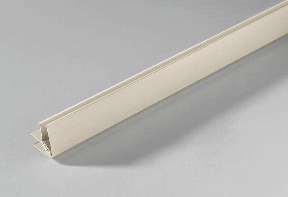 Cotton PVC Corner Profile for 5 to 8mm panel L2600mm