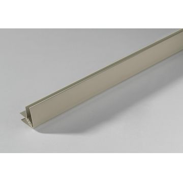 Interior Cladding Accessory PVC Angle External/Internal for 5 8mm panels Grey 2600mm