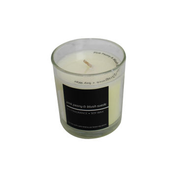 7cm Clear Waxfill Scented Candle