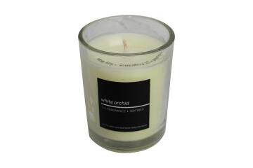 8cm Clear Waxfill Scented Candle