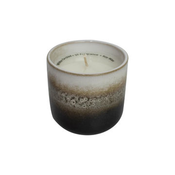 Reactive Glaze Candle - White Orchid