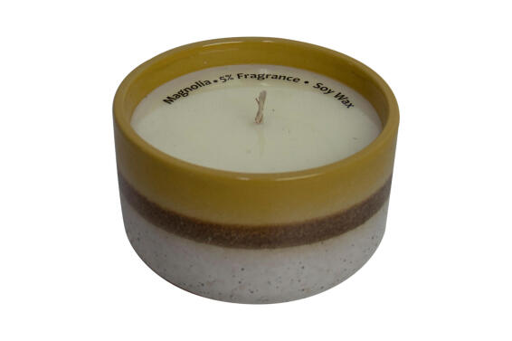 Reactive Glaze Candle - Magnolia