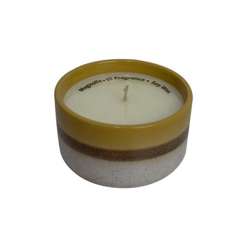 Reactive Glaze Candle - Magnolia