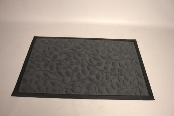 GREY LEAF DESIGN DOORMAT