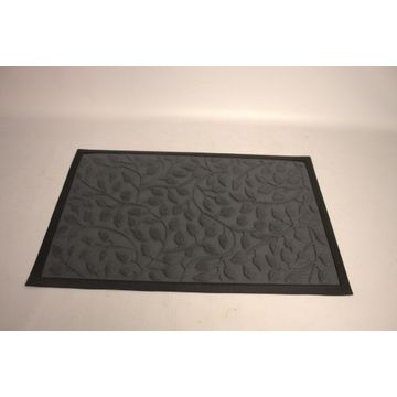 GREY LEAF DESIGN DOORMAT