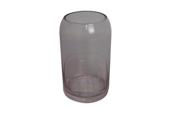 Small Purple Vase with Arch Pattern