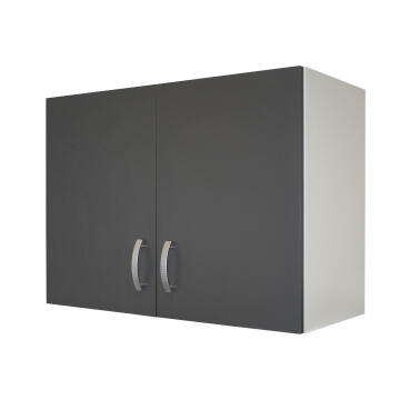 Kitchen Wall Cupboard Kit 2 Door Sprint Grey L80Cmxh58Cmxd35Cm