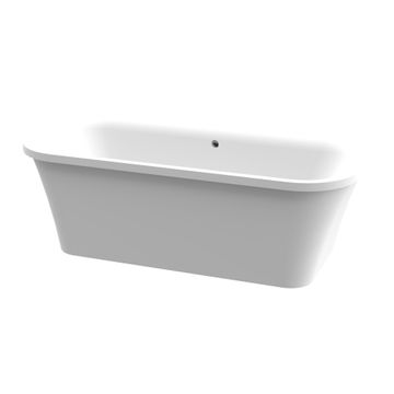 Reef Freestanding Bath Tub Skirted White W170cmxD80cmxH56cm