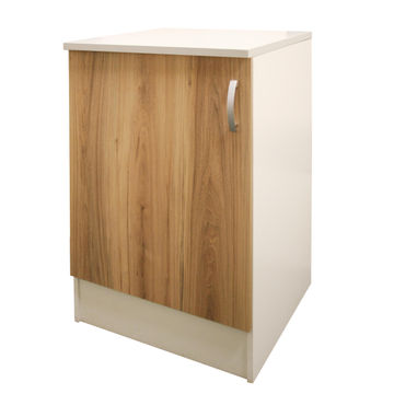 Kitchen Base Cupboard Kit 1 Door Sprint Wood L60Cmxh87Cmxd60Cm