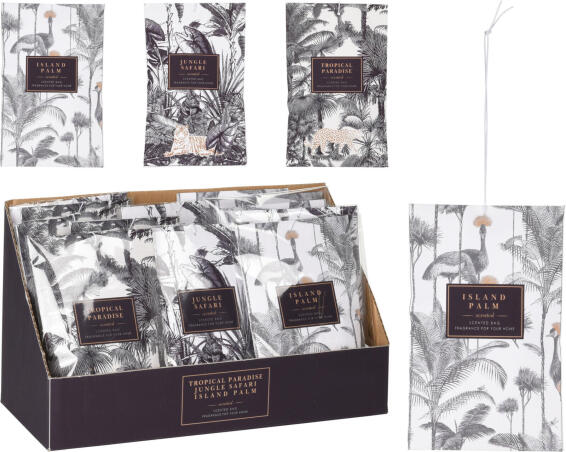 SCENTED TROPICAL PAPERBAG - ISLAND PALM