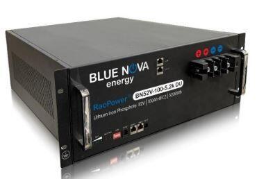 Blue Nova 5.12kWh 100Ah 52VDC LIFePO4 Battery