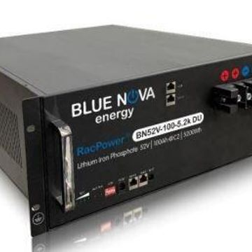 BATTERY 5.12KWH 100AH 52VDC PO4 BLUE NOVA