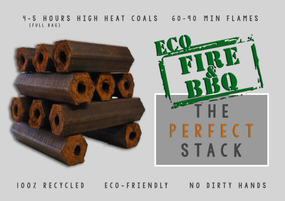 Fire Logs Eco Fire and BBQ | LEROY MERLIN South Africa