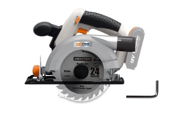 Circular saw cordless DEXTER POWER 18V excluding battery