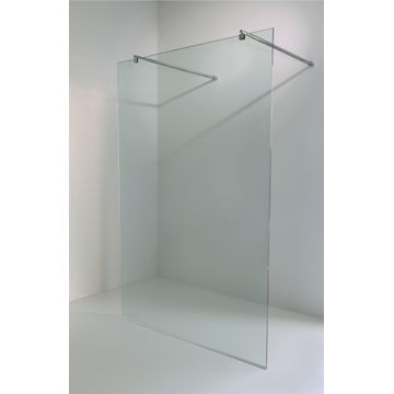 Shower frameless walk in glass LASCARI clear 120X120X190CM