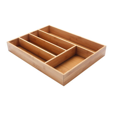 Kitchen Cutlery Tray Bamboo L35