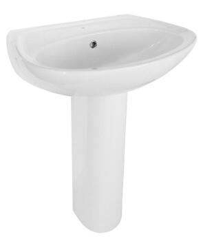 BASIN WALL HUNG COURIER WHITE 50X42,5CM