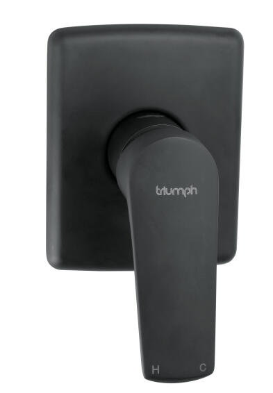 Truimph Magnetite Undertile Shower Mixer Black