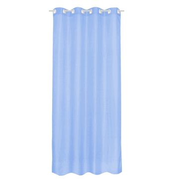 Inspire sheer curtain polyester blue glacier 140x280cm