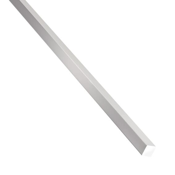 FULL SQUARE ALUMINIUM RAW NATURAL MATT 10x10x1000