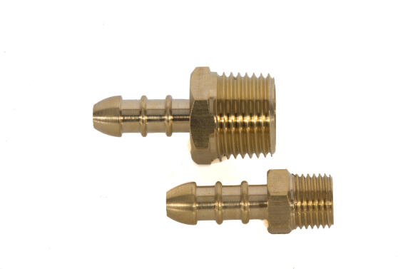 Adapter male to hosetail 3/8