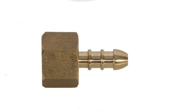 Gas adapter female to hosetail 1/2