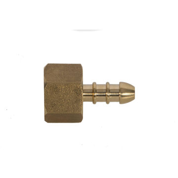 Gas adapter female to hosetail 1/2