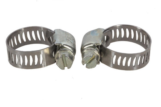 Clamps for gas hose x2