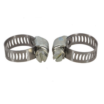 Clamps for gas hose x2
