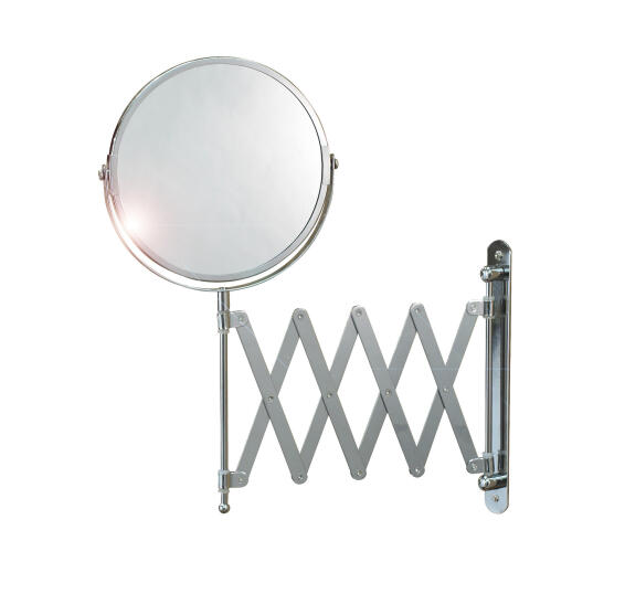 Mirror Extension chrome plated URBAN round D17XH38CM