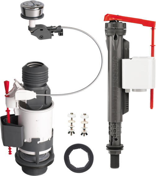 Toilet mechanism WIRQUIN dual flush button kit