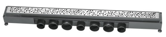 Shower channel WIRQUIN express with grid 900mm