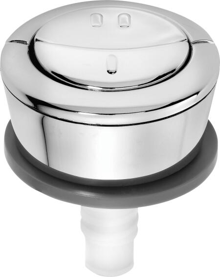 Dual flush button WIRQUIN mw2 chrome plated