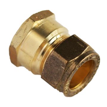 Straight coupler compression cxfi 15mm x 1/2 "
