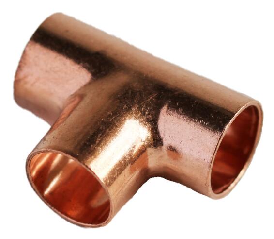 Equal tee copper capillary 15mm cxcxc