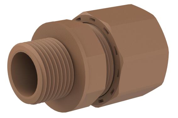 Iron coupler male UNITWIST 15mm x 1/2