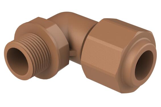 Elbow UNITWIST male 15mm x 1/2