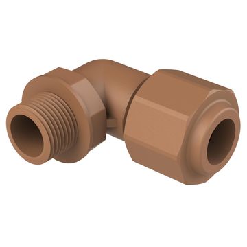 Elbow UNITWIST male 15mm x 1/2"