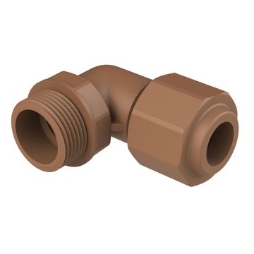 Reducing elbow UNITWIST male 15mmX3/4
