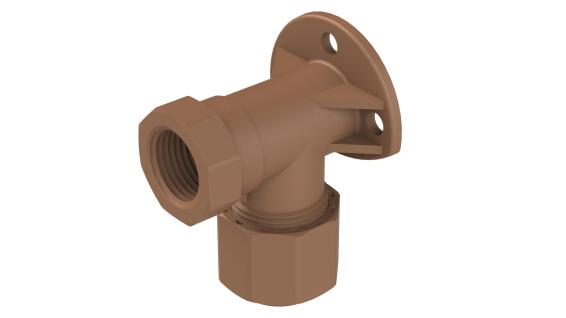 Wallplate elbow UNITWIST cxf 15mm