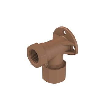 Wallplate elbow UNITWIST cxf 15mm
