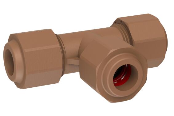 Equal tee UNITWIST cxcxc 15mm
