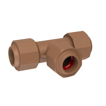 Equal tee UNITWIST cxcxc 22mm