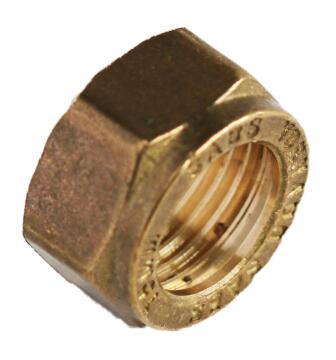 Spare cap nut for compression fitting 15mm