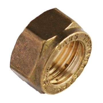 Spare cap nut for compression fitting 15mm
