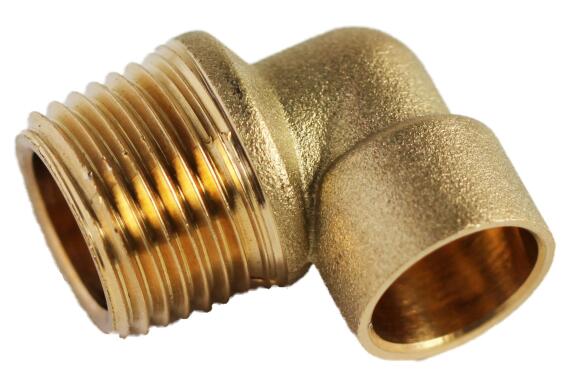 Elbow copper capillary 90 degree 15mm x 1/2