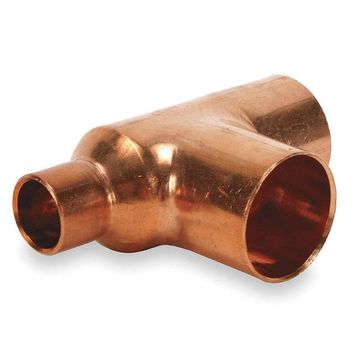 Reducing tee copper capillary 22mm x 15mm x 22mm c x c x c
